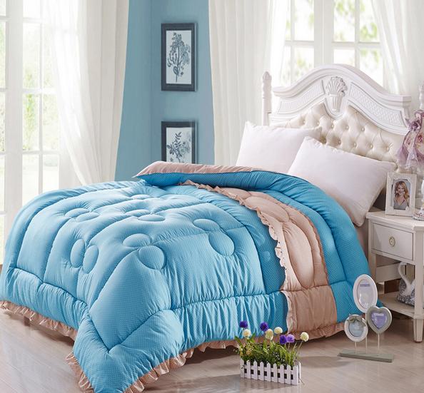 JNQ15BD096 Quilted Winter comforter bedspread bed cover with polyester padding filling