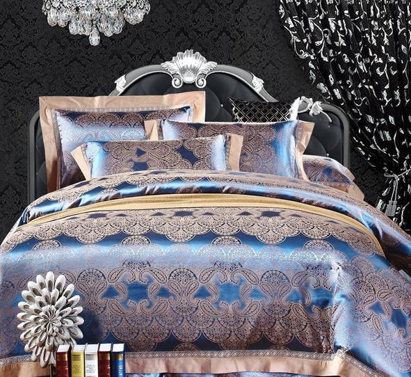 JNQ15BD107 Jacquard Duvet Cover Set bedspread bed cover sheet set